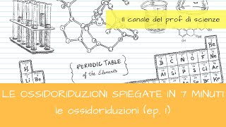 le ossidoriduzioni spiegate in 7 minuti ep 1 ossidoriduzioni [upl. by Bella]