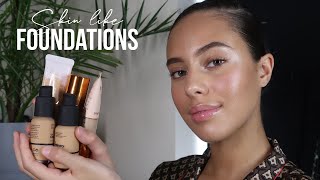 LOOK NATURAL  5 BEST SKINLIKE FOUNDATIONS  Jessica Pimentel [upl. by Durgy340]