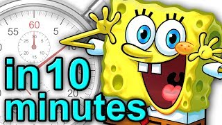 The History Of SpongeBob SquarePants  A Brief History [upl. by Gussi]