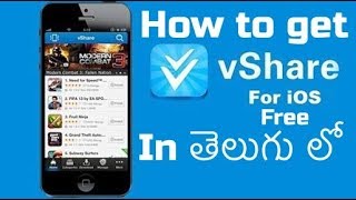 How to download amp install Vshare VIP IPA file No jailbrake for free in Telugu [upl. by Aneeg70]