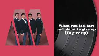 Four Tops  Reach Out Ill Be There Lyric Video [upl. by Redwine]