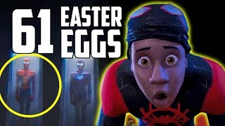 SpiderMan Into the SpiderVerse — Every Easter Egg and Marvel Reference [upl. by Eseer]