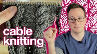 Cable Knitting How to Cable Knit For Beginners [upl. by Idnib]