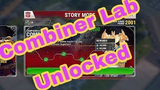 Transformers Earth Wars How to get Combiner Lab Pt 5 [upl. by Agretha626]