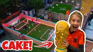 ULTIMATE WORLD CUP CHALLENGES FAMILY BATTLE ⚽️😱🔥 [upl. by Ecienaj]