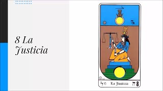 Tarot Egipcio 8 La Justicia [upl. by Neik]