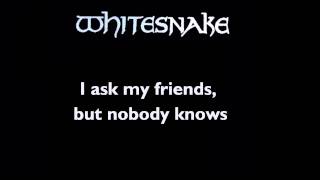 Whitesnake  Love Aint No Stranger  Lyrics HD [upl. by Gross]