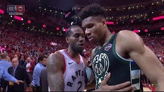 Last 5 mins of 2019 NBA Eastern Conf Final Game 6 Milwaukee Bucks vs Toronto Raptors longer ending [upl. by Ylaek]