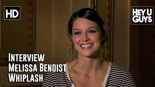 Melissa Benoist Interview  Whiplash [upl. by Netsoj]