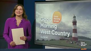 Verity Wishart  GMB West Country 14amp15Dec2023 [upl. by Ahsimal216]