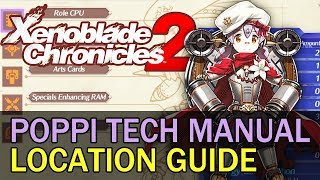 All Poppi Technical Manual Locations Guide Xenoblade Chronicles 2 [upl. by Katherin]