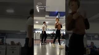 Lindsey Stirling  airport dance shorts [upl. by Rhona624]