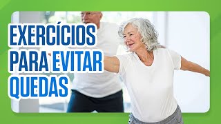 Exercícios físicos para idosos  Como evitar quedas [upl. by Dogs]