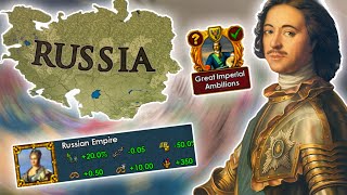 RUSSIA Has The MOST COMPLEX MISSIONS And GOVERNMENT In EU4 [upl. by Ydolem976]