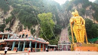 Explore the Batu Caves in Kuala Lumpur Malaysia [upl. by Eelrahc]