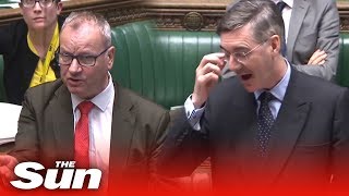 DONT MOCK THE MOGG SNPs Pete Wishart takes on the Commons leader [upl. by Thordis663]