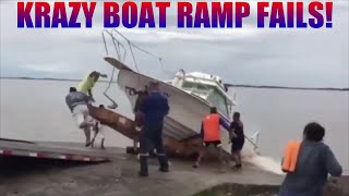 Boat Ramp Fails  Epic Boating Fails  Boat Launches Gone Wrong Compilation 2020 [upl. by Yarased870]