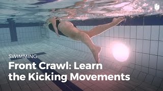 Swimming Techniques Leg Movements  Front Crawl [upl. by Irolav]