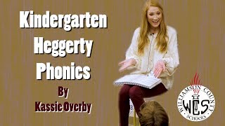 Kindergarten Heggerty Phonics Lesson Example 1 [upl. by Netneuq]