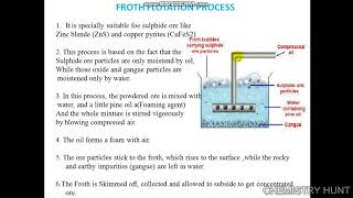 FROTH FLOATATION PROCESS [upl. by Stodder]