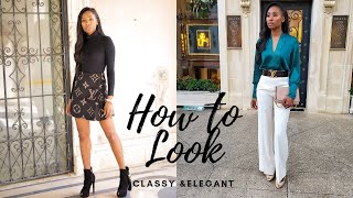 How to Dress Elegant and Classy for Women Look Expensive at any Budget [upl. by Gwennie]