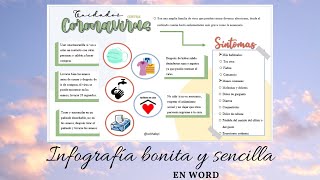 Infografía simple pero bonita en Word [upl. by Lenora]