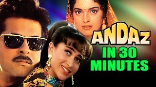 Hindi Movie  Andaz  Showreel  Anil Kapoor  Juhi Chawla  Karisma Kapoor  Bollywood Movie [upl. by Ennahoj]