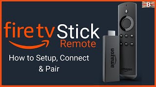 How to Pair Amazon Fire TV Stick Remote amp ConnectControl TV Volume [upl. by Airahcaz]