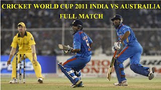 FULL MATCH INDIA VS AUSTRAILIA WORLD CUP 2011  SPORT ONE 11 [upl. by Gnivri]