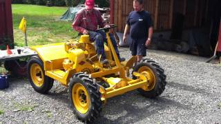 Betongmoped Thwaites dumper Petter [upl. by Oznerol]