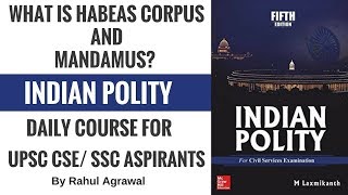 What is Habeas Corpus and Mandamus Meaning of WRITS for Indian Polity UPSC SSC CGL [upl. by Asilanna757]