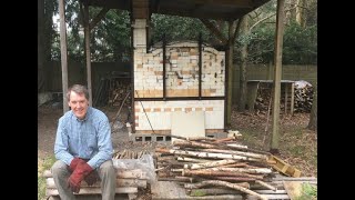 Salt and Soda firing a Woodfired Phoenix Kiln [upl. by Aleik368]