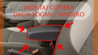 Montare cotiera Dacia Sandero  Logan  Tutorial [upl. by Cilegna]