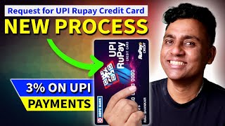 Apply HDFC UPI RUPAY Credit Card  100 Approval [upl. by Canice]