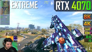 RTX 4070  Call of Duty Warzone 3  EXTREME Settings [upl. by Houghton697]