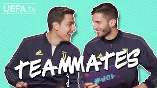 JUVENTUS TEAMMATES What would DYBALA steal from BENTANCUR [upl. by Nwahsuq]