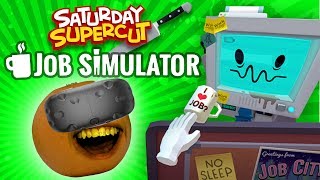 Annoying Orange  Job Simulator Supercut Saturday Supercut [upl. by Halilahk]