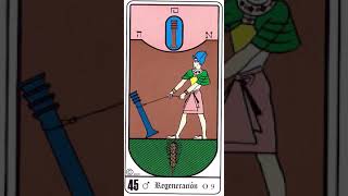 Tarot Egipcio  Arcano 45  Regeneración  Significado  AUDIOAYUDA [upl. by Maia]