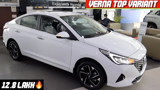 Hyundai Verna 2023 Top Model  Walkaround Review with On Road Price  Verna SX O 2023 [upl. by Cooperstein]