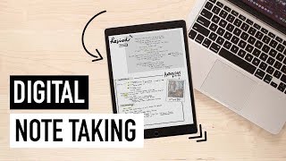 DIGITAL NOTE TAKING 101  GoodNotes  OneNote Tips for iPadLaptop [upl. by Hillegass]