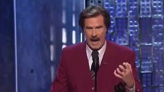 Ron Burgundy at Justin Biebers roast He [upl. by Tyrus]