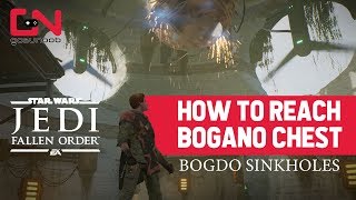 How to Reach Bogano Chest in Room With Spinning Fans amp Sphere  Star Wars Jedi Fallen Order [upl. by Iaoh]