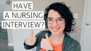 NURSING JOB INTERVIEW TIPS [upl. by Catarina276]