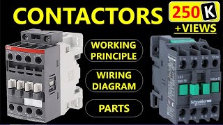 What is Contactor  All About Contactors  Wiring Diagram [upl. by Gerry]