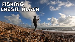 Fishing Chesil Beach after a STORM [upl. by Hatnamas]