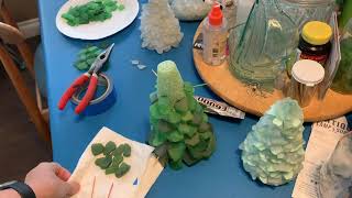 Sea Glass Tree Tutorial [upl. by Herr]