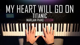 How To Play Titanic  My Heart Will Go On  Piano Tutorial Lesson  Sheets [upl. by Elma]