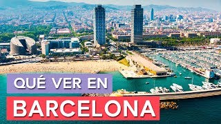 Qué ver en Barcelona 🇪🇸  10 Lugares imprescindibles [upl. by Gnourt367]