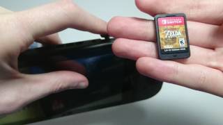 Nintendo Switch How to Insert Game Cartridge [upl. by Aymer820]