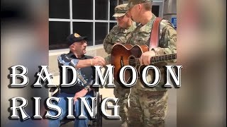 Bad Moon Rising CCR LIVE [upl. by Ueihttam]